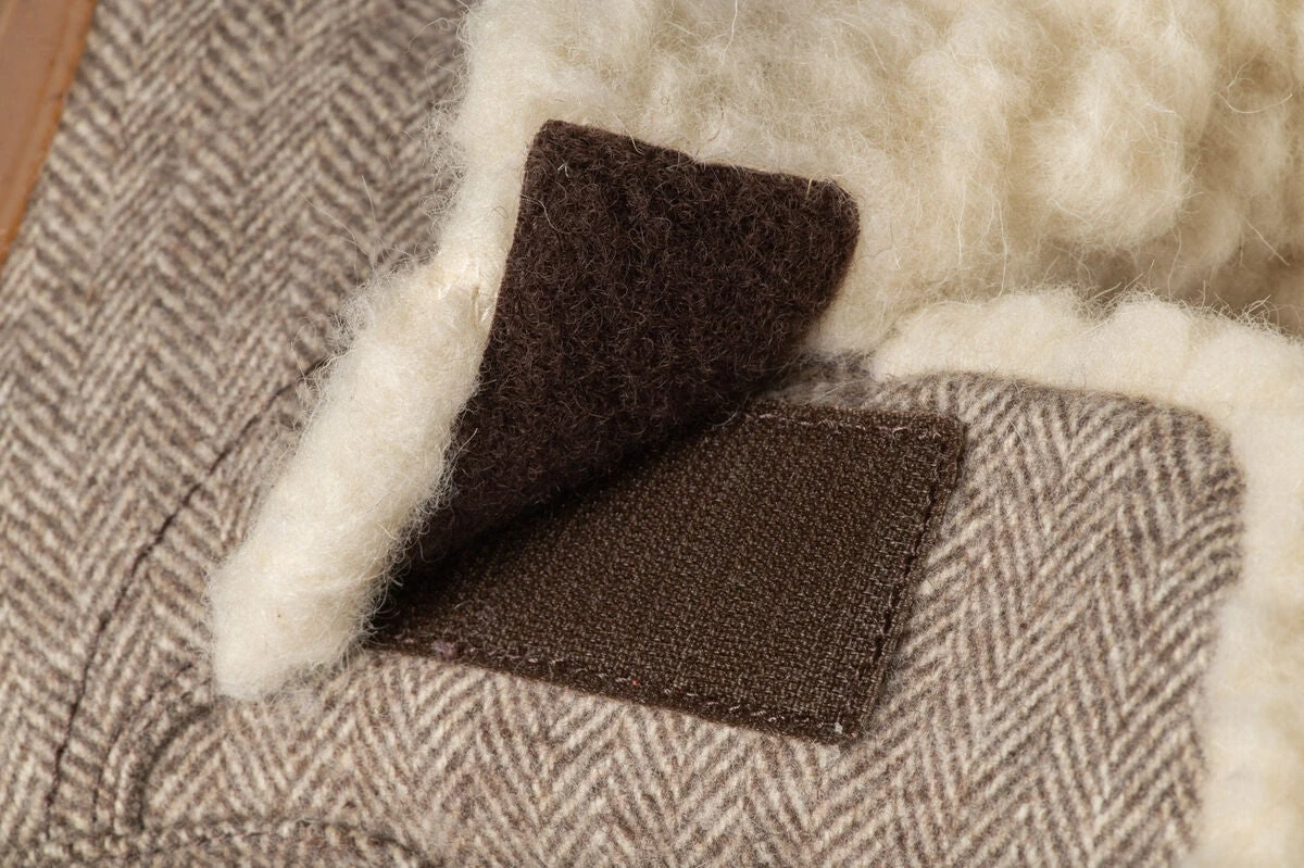 Босоногие ботинки Wildling Koselig sand для детей — коричневый, серый, натуральный бежевый, фото 7