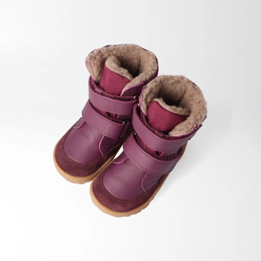 Зимние босоногие ботинки bLIFESTYLE polarfuchsSTYLE — ягодный, фото 5