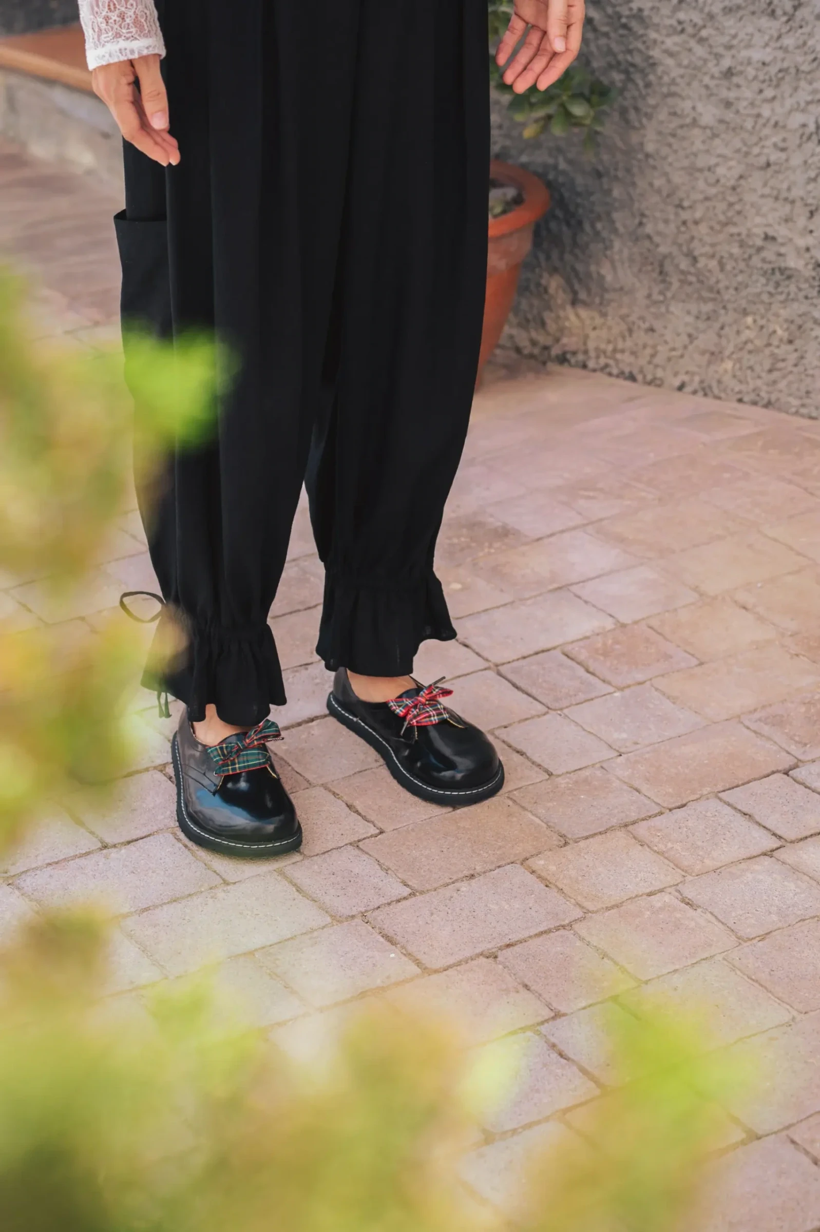 Босоногие туфли Sambas the bambas Lou — чёрные, фото 12