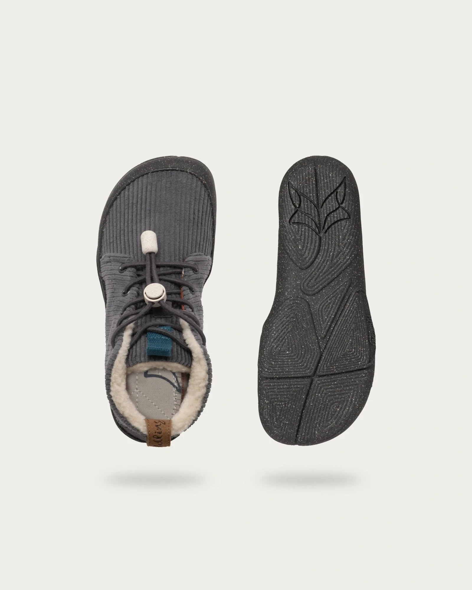 Босоногие ботинки Wildling Kordian graphit для детей — серый, фото 6