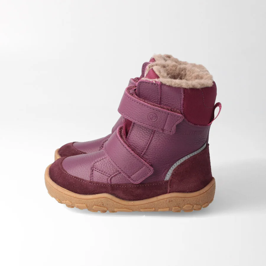 Зимние босоногие ботинки bLIFESTYLE polarfuchsSTYLE — ягодный