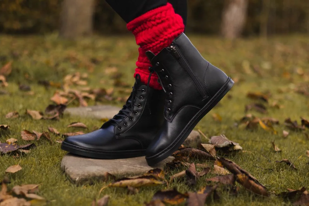 Ботинки Peerko Zipper Black