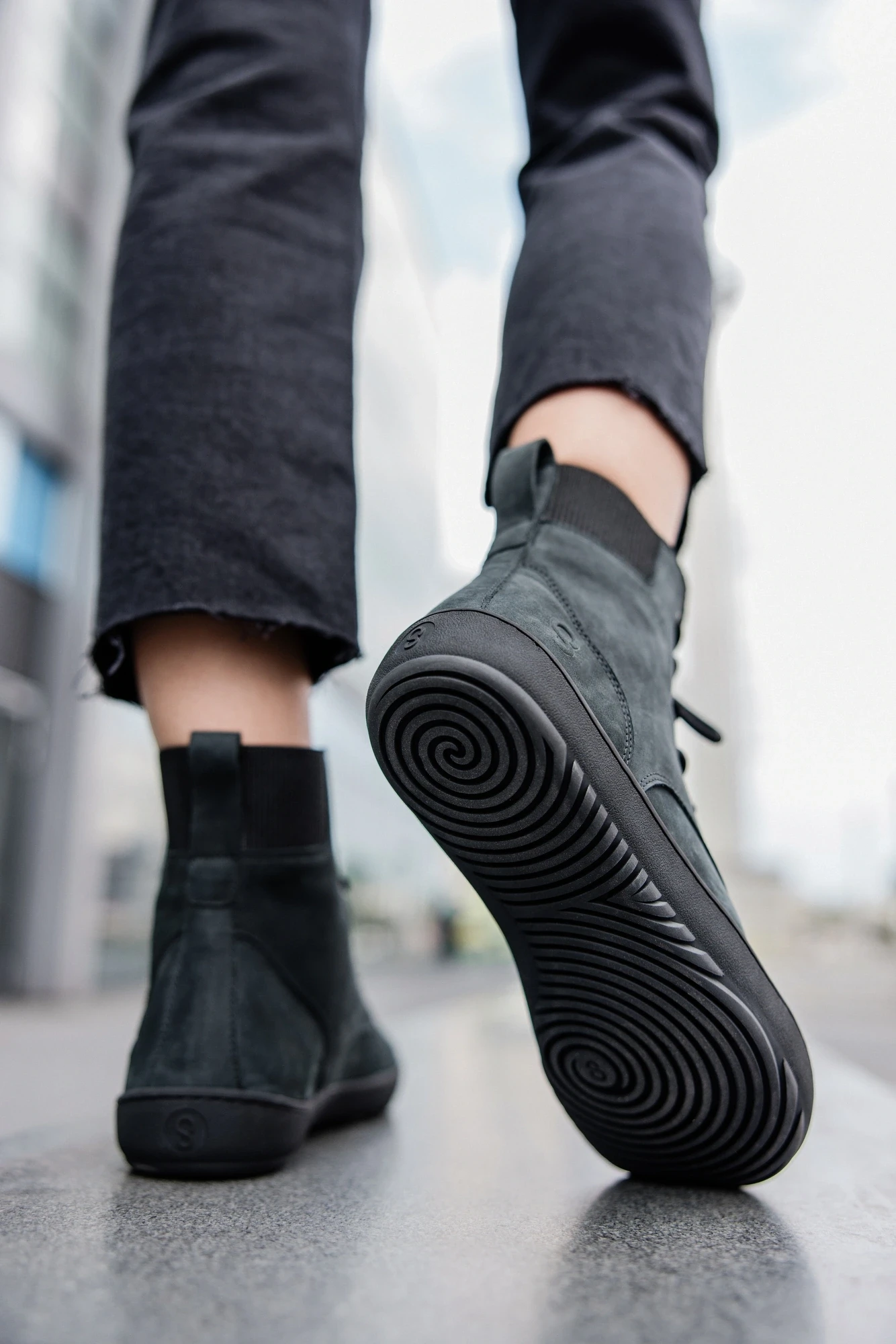 Босоногие ботинки Shapen URBANEER 2.0 — чёрный, фото 2