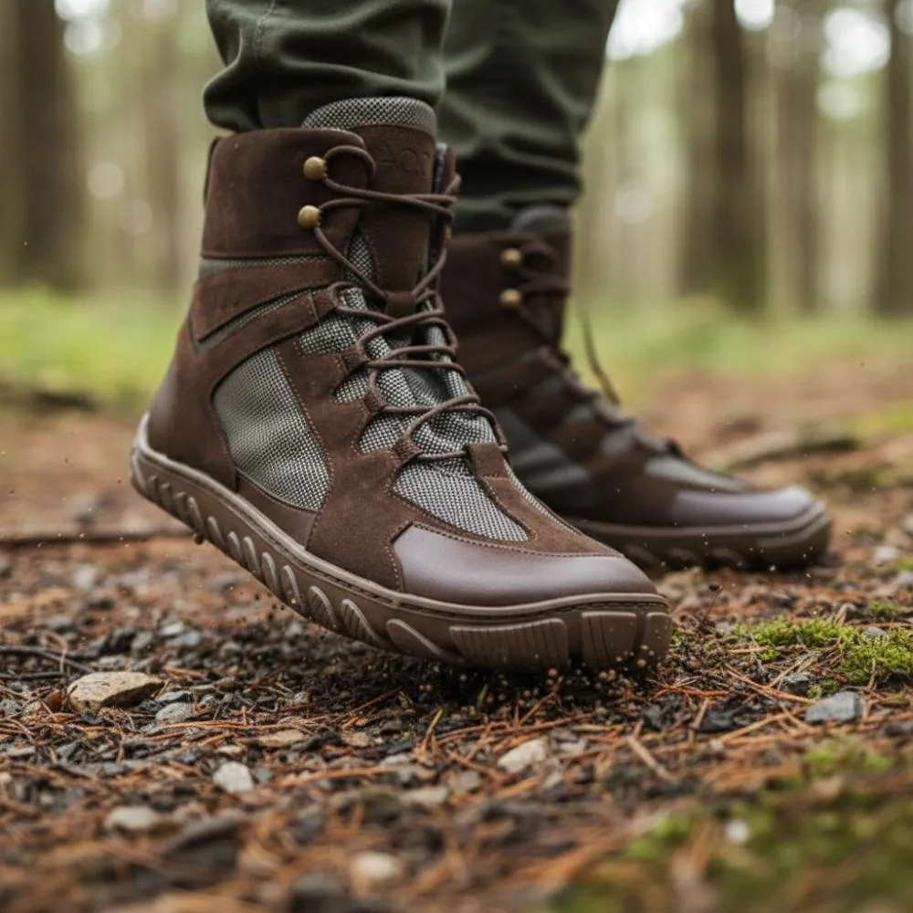 Женские ботинки ZAQQ BOSQE Waterproof Brown (коричневый цвет), фото 7