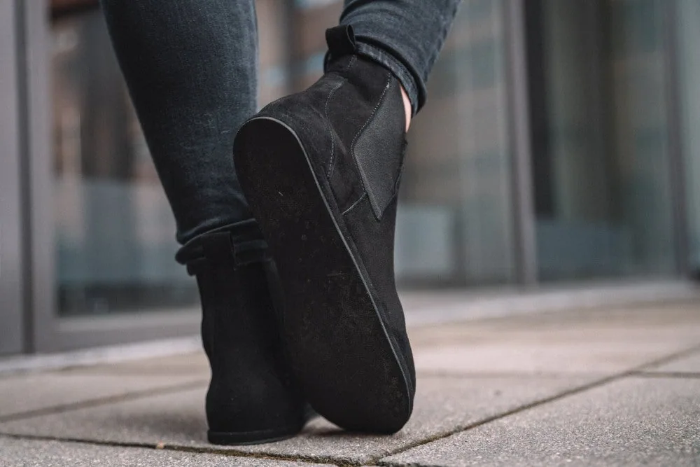 Женские ботинки ZAQQ EQUITY Velours Black (чёрный цвет), фото 7