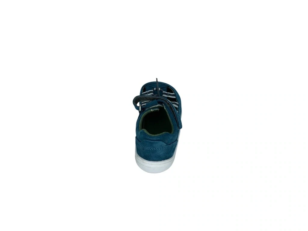 Сандалии Baby Bare Febo Summer — синий, зелёный (детские), фото 3