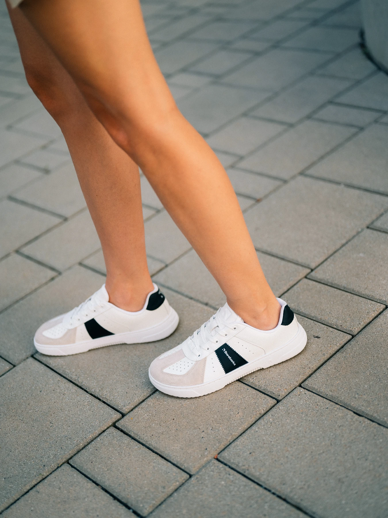 Босоногие кроссовки Barebarics Icara - белый и бежевый, фото 4