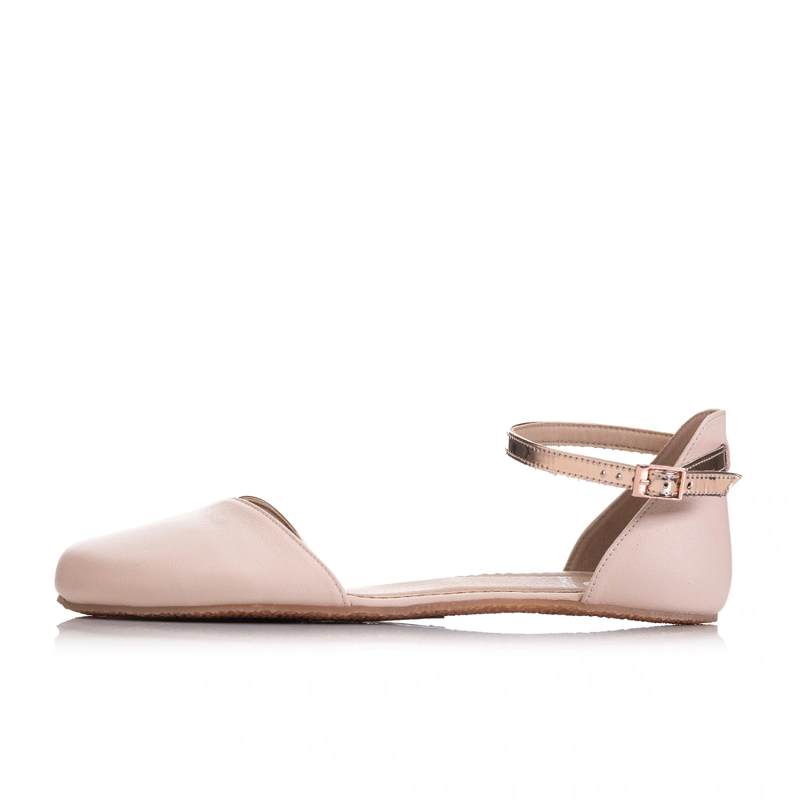 Босоногие сандалии Shapen POPPY — розовое золото, фото 7