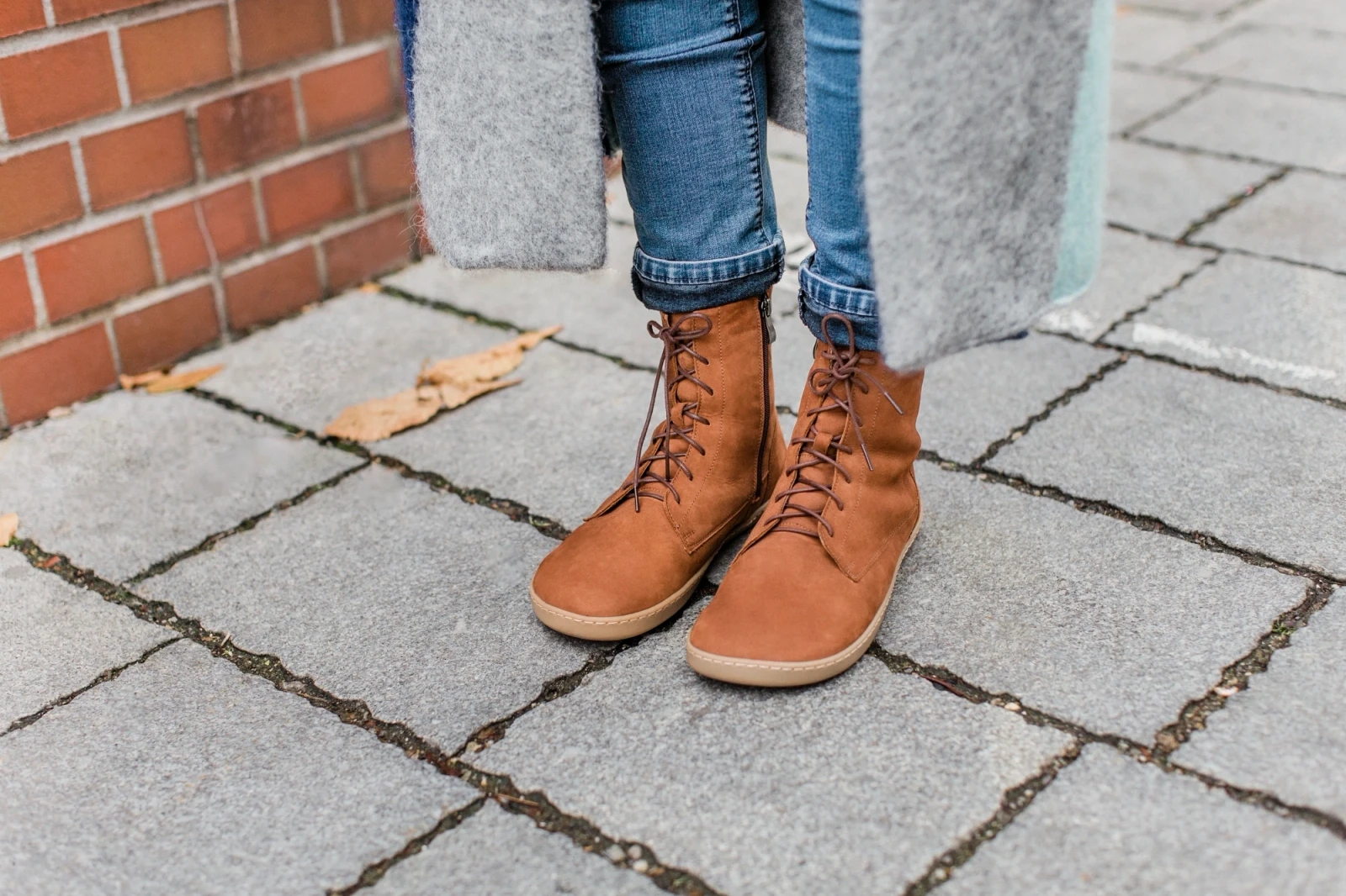 Босоногие ботинки Shapen COZY — коричневый, фото 18