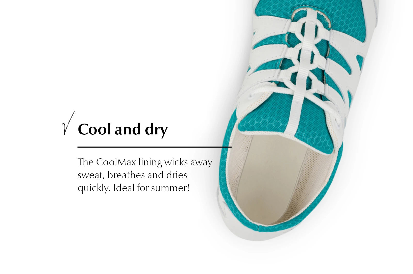 Ботинки Ahinsa Chitra Trek&Trail Boots Barefoot — белый, фото 6