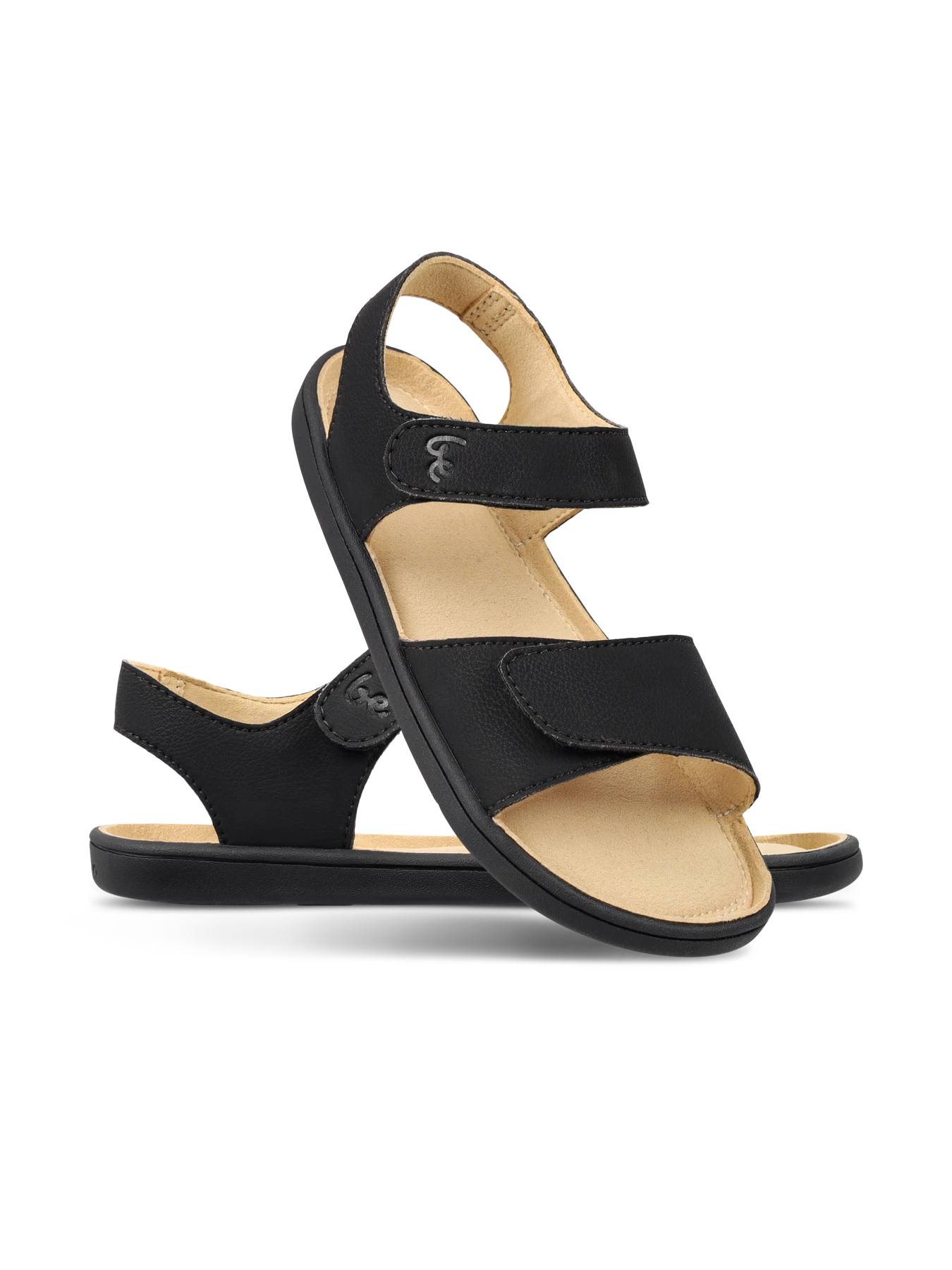 Детские босоногие сандалии Be Lenka Miami - чёрный, фото 2