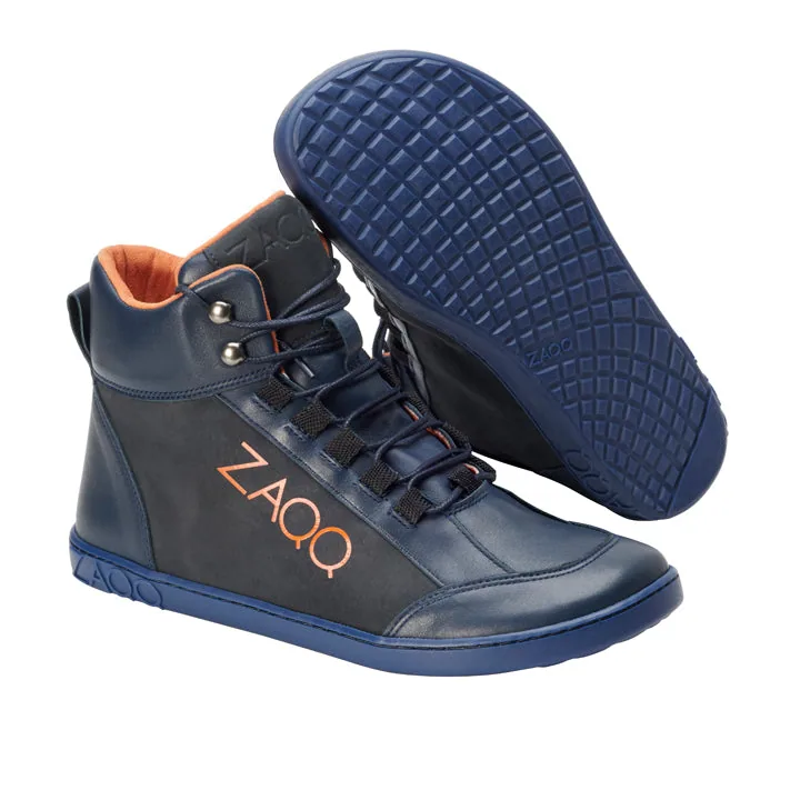 Мужские ботинки ZAQQ WALQER Navy Orange (оранжевый цвет), фото 2