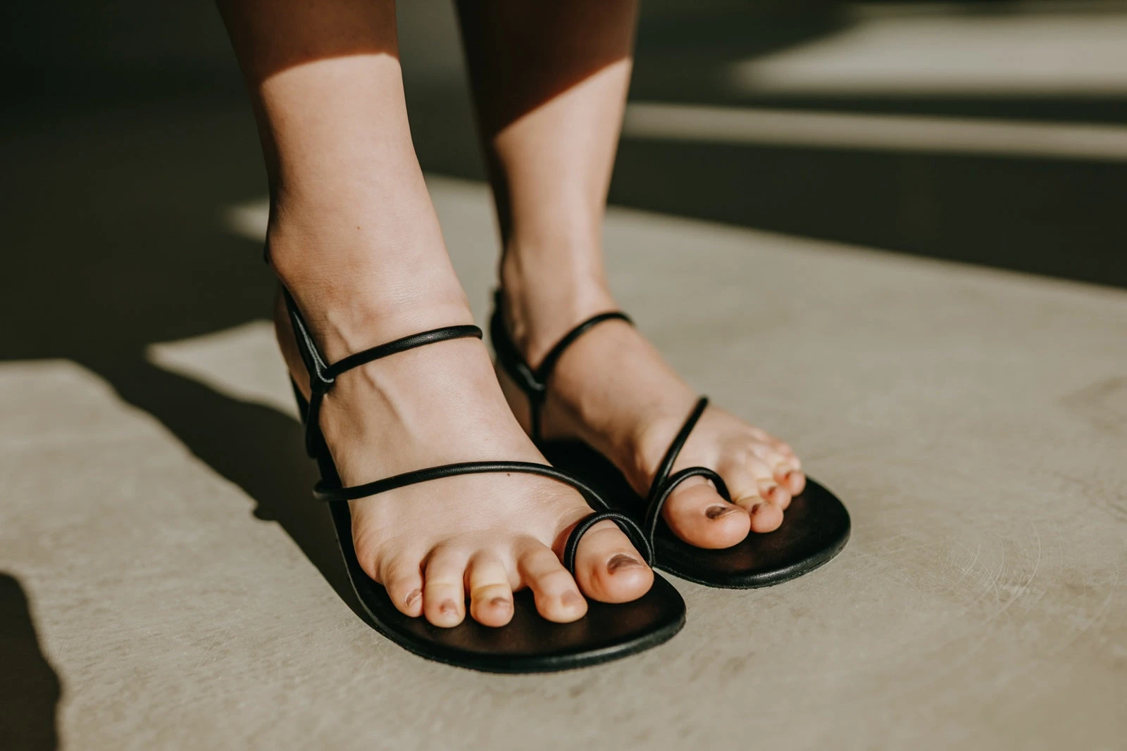 Сандалии Ahinsa Aura Barefoot — чёрный, фото 12