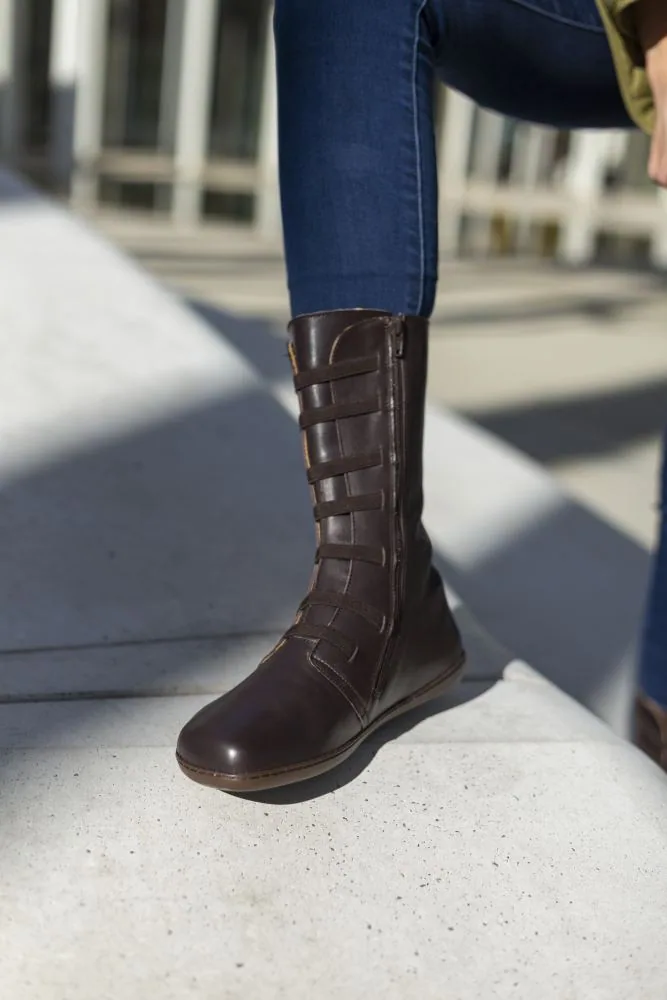 Женские ботинки ZAQQ ATTRAQT Stretch Nappa Brown (коричневый цвет), фото 16