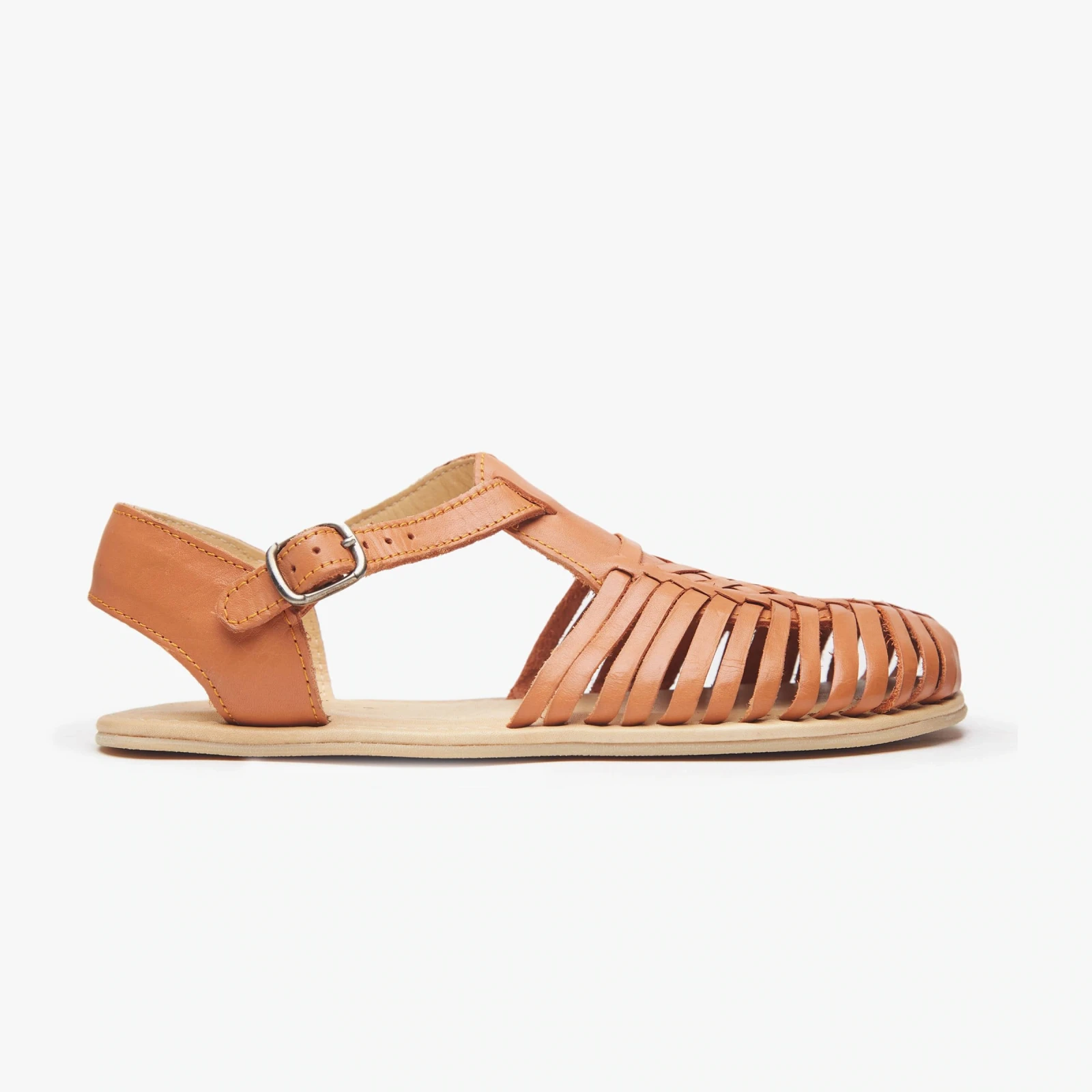 Босоногие сандалии Origo Huarache Sandal Wide by Anya — ириска, фото 6