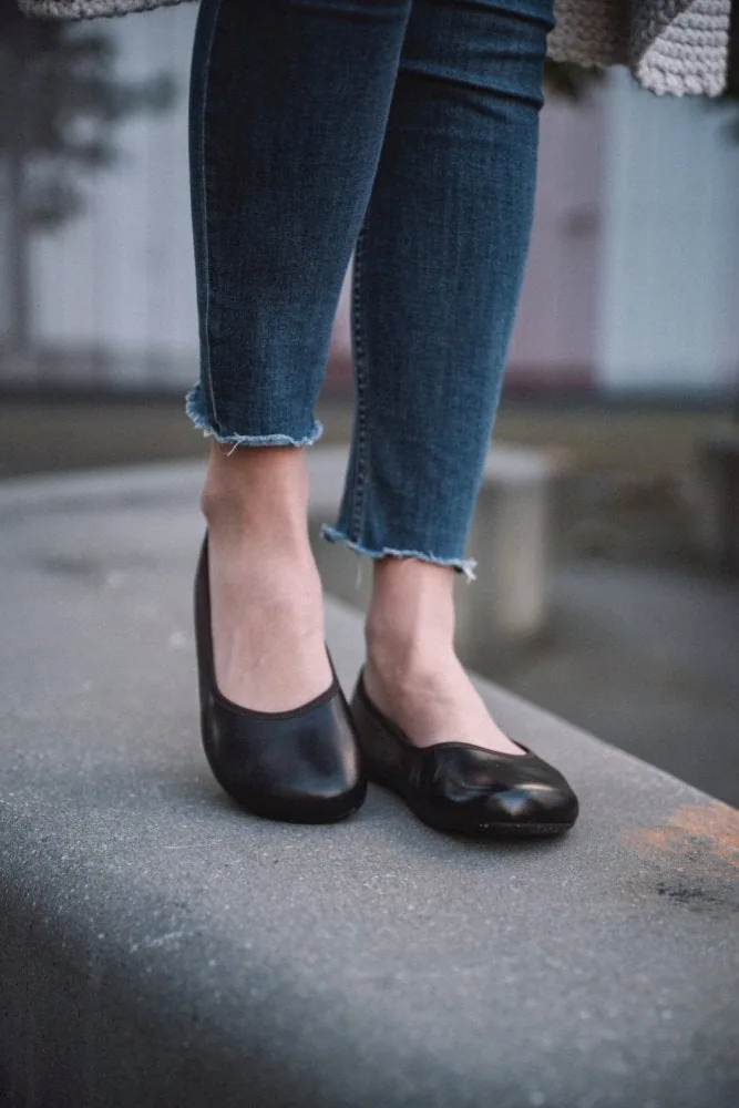 Женские балетки ZAQQ QARMA Dark Brown (тёмно-коричневый цвет), фото 8