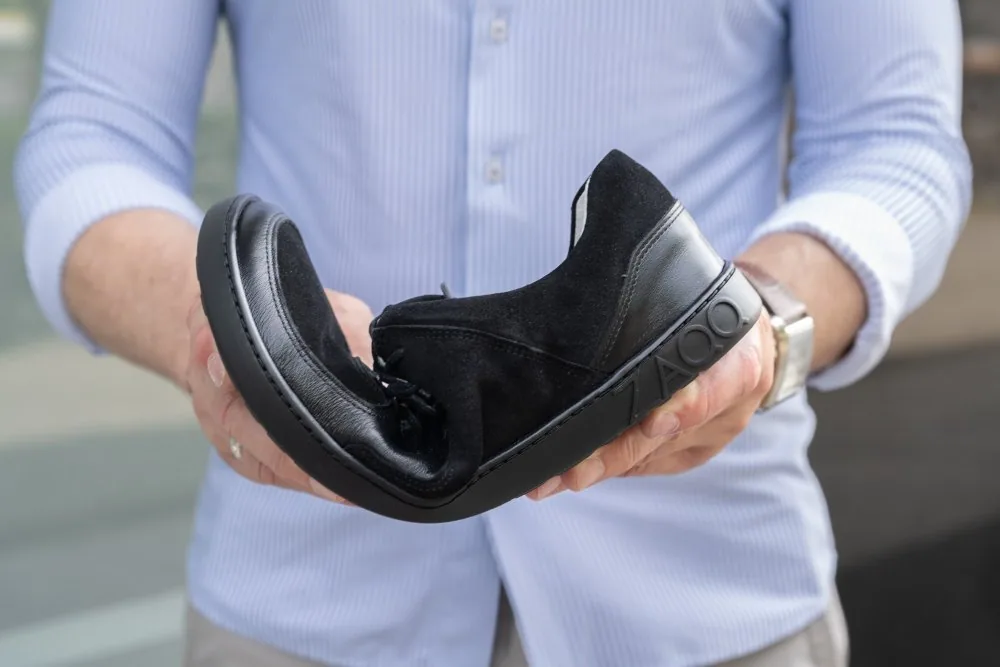 Мужские кроссовки ZAQQ IVIQ Black (чёрный цвет), фото 5