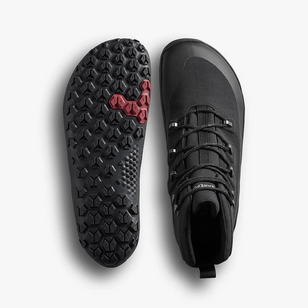 Ботинки Vivobarefoot Tracker Textile AT II — мужская модель, чёрный, фото 2