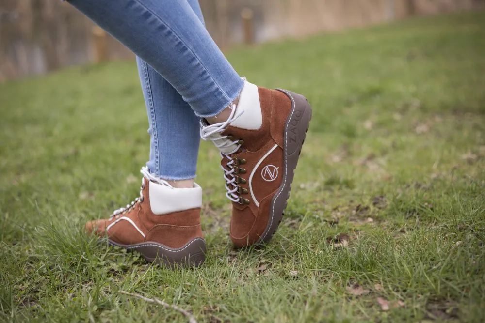 Женские ботинки ZAQQ TREQ Cognac Waterproof (коньячный цвет), фото 11